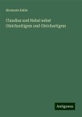 Claudius und Hebel nebst Gleichzeitigem und Gleichartigem