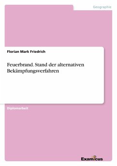Cover Feuerbrand. Stand der alternativen Bekämpfungsverfahren
