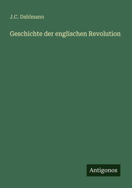 Geschichte der englischen Revolution