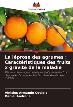 Cover La léprose des agrumes : Caractéristiques des fruits x gravité de la maladie