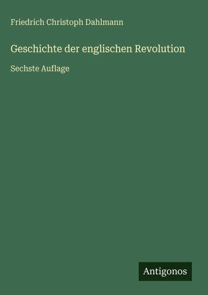 Geschichte der englischen Revolution