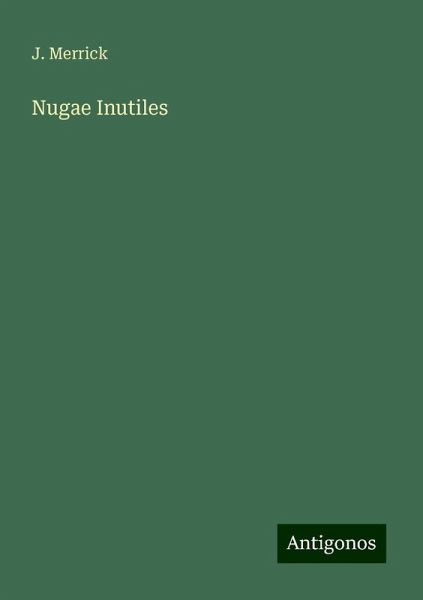 Nugae Inutiles Nugae Inutiles