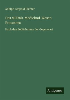 Cover Das Militair-Medicinal-Wesen Preussens