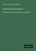 Eskimoisches Wörterbuch Eskimoisches Wörterbuch