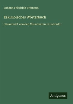 Cover Eskimoisches Wörterbuch