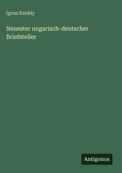 Cover Neuester ungarisch-deutscher Briefsteller