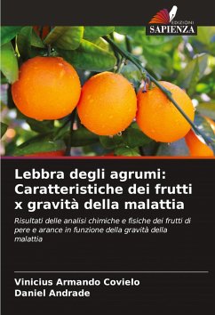 Cover Lebbra degli agrumi: Caratteristiche dei frutti x gravità della malattia