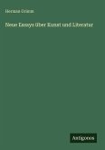 Neue Essays über Kunst und Literatur