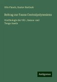 Beitrag zur Fauna Centralpolynesiens Beitrag zur Fauna Centralpolynesiens
