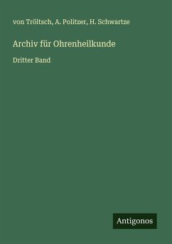 Cover Archiv für Ohrenheilkunde