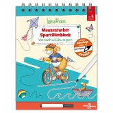 Leo Lausemaus - Mausestarker Spurrillenblock - Vorschulübungen Leo Lausemaus - Mausestarker Spurrillenblock - Vorschulübungen