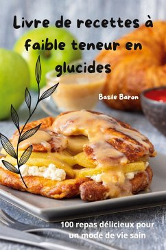 Cover Livre de recettes à faible teneur en glucides