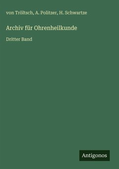 Cover Archiv für Ohrenheilkunde