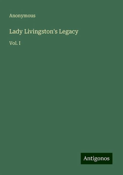 Lady Livingston's Legacy