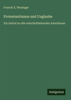 Cover Protestantismus und Unglaube