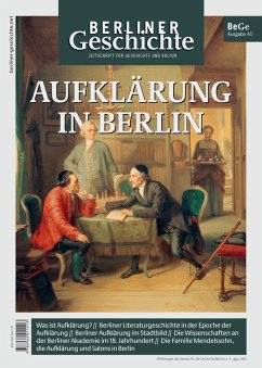 Cover Berliner Geschichte - Zeitschrift für Geschichte und Kultur 40