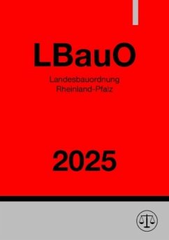 Cover Landesbauordnung Rheinland-Pfalz - LBauO 2025