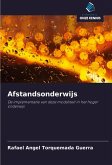 Afstandsonderwijs Afstandsonderwijs