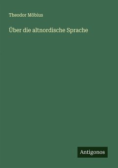 Cover Über die altnordische Sprache