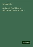 Studien zur Geschichte der griechischen Lehre vom Staat