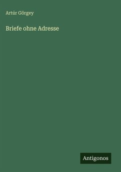Cover Briefe ohne Adresse