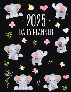 Cover Baby Elephant Planner 2025