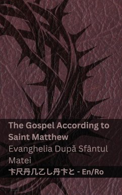 Cover The Bible (The Gospel According to Saint Matthew) / Biblia (Evanghelia După Sfântul Matei)