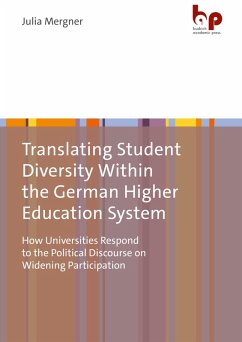 Cover Translating Student Diversity Within the German Higher Education System (eBook, PDF)