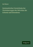 Systematisches Verzeichniss der Versteinerungen des Helvetian der Schweiz und Schwabens