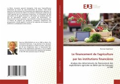 Cover Le financement de l'agriculture par les institutions financières