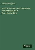 Ueber den Gang der morphologischen Differenzirung in der Sphacelarien-Reihe