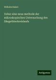 Ueber eine neue methode der mikroskopischen Untersuchung des Säugethierkreislaufs Ueber eine neue methode der mikroskopischen Untersuchung des Säugethierkreislaufs