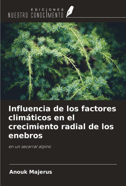 Influencia de los factores climáticos en el crecimiento radial de los enebros