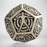 D12 Hit Location Beige & black die D12 Hit Location Beige & black die