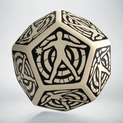Cover D12 Hit Location Beige & black die