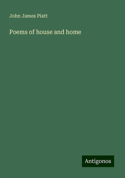Poems of house and home