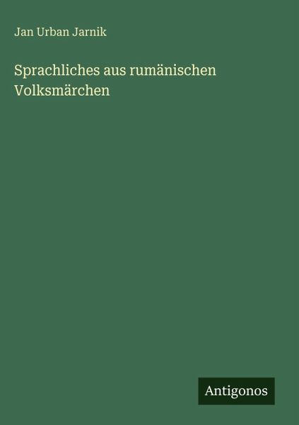 Sprachliches aus rumänischen Volksmärchen