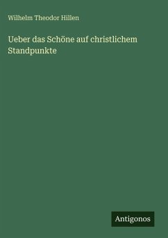 Cover Ueber das Schöne auf christlichem Standpunkte