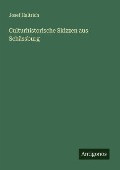 Cover Culturhistorische Skizzen aus Schässburg