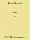 Sonate Nr.1 op.3 (1911) für Violine und Klavier