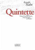 Quintette pour 2 violons, alto, violoncelle et piano partition et parties Quintette pour 2 violons, alto, violoncelle et piano partition et parties