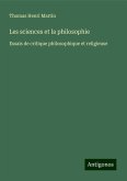 Les sciences et la philosophie Les sciences et la philosophie