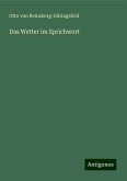 Das Wetter im Sprichwort Das Wetter im Sprichwort