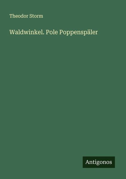 Waldwinkel. Pole Poppenspäler Waldwinkel. Pole Poppenspäler