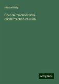 Über die Trommersche Zuckerreaction im Harn Über die Trommersche Zuckerreaction im Harn