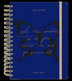 Cover Agenda anual diaria 2025 Sara Búho