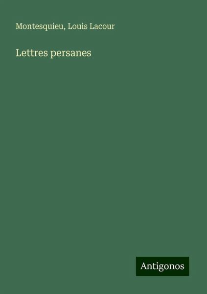 Lettres persanes