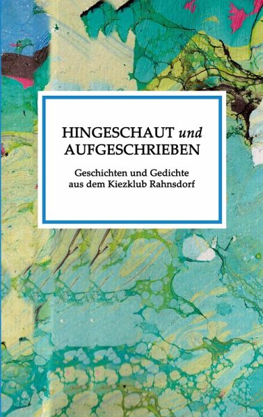 Hingeschaut und aufgeschrieben (eBook, ePUB)