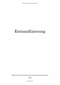 Cover Entnazifizierung