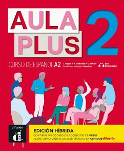 Cover Aula Plus 2 - A2 Edicion hibrida - Libro del alumno + MP3 descargable